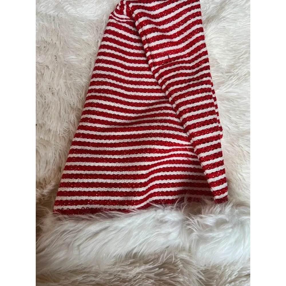 Christmas‎ Eve Santa Hat Lot Large Red Buffalo Plaid Leopard Stripe Fun Unique